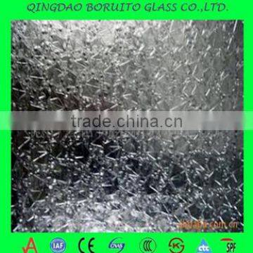 Factory Price 3-8mm Diamond Patterned Glass photo-5