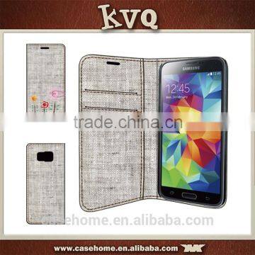 Shenzhen KVQ factory exclusive design Luxury Jeans wallet case for Lenovo A6800