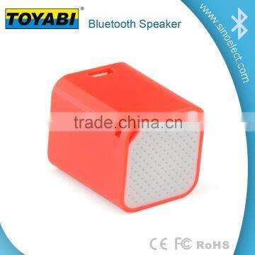 2015 Factory Sale Newest flat mini speakers loud portable speakers with fm/ TF radio music mini bluetooth speaker