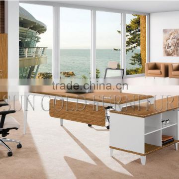 New Model Office Desk Elegant Wooden Office Modern Executive Table (SZ-OD554)