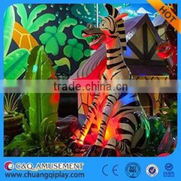 Jungle Safari, popular amusement rides in FEC, kids theme rides, laser shooting gun car, electric track car