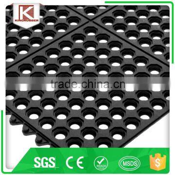 Anti-fatigue rubber kitchen mat