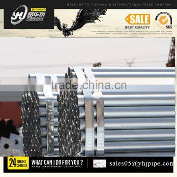 Round Hot Dippeed Galvanized Steel Pipes for Construction photo-2
