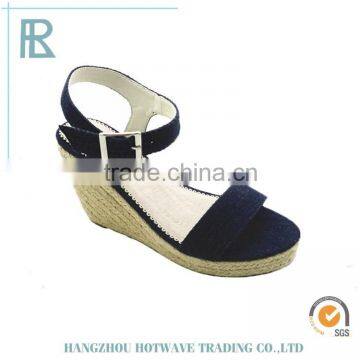 2016 New Arrival fashion woman wedge shoes