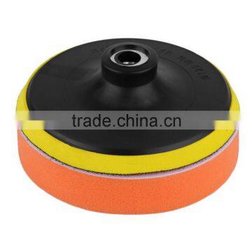 5 Inch Buffing Pad Auto Car Polishing Sponge Wheel Kit With M10 Drill Adapter Buffer# photo-2