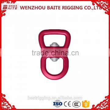 China Supplier Stainless Steel Colorful Double Metal Snap Swivel Hook,Silver Sailboat Double Round Eye photo-5