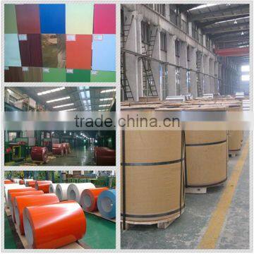 PVDF color coated aluminum coil 1250 width