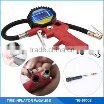 Digital Tire Pressure Gauge With Hose, Deflator,Valve Tool photo-2