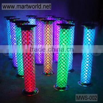 Wedding Crystal Pillars With LED RGB Light for Wedding Decorations,wedding Aisle Pillars,wedding Pillars for Sale(MWS-002) photo-5