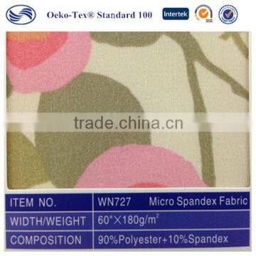 poly nylon brushed polyester microfiber garment fabric