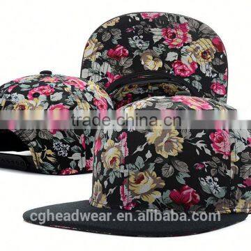 Custom snapback hats wholesale/snapback cap/embroidered checked snapback hat