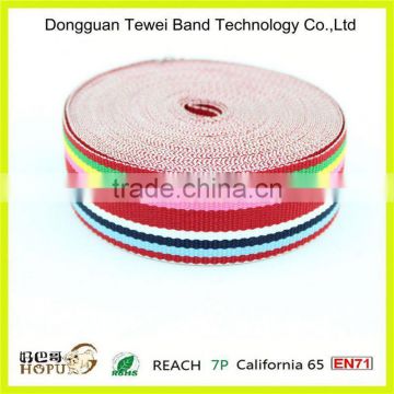 Knitted webbing for garment glitter polyester 1.5cm wide