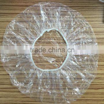 Factory price waterproof diaposable plastic shower cap