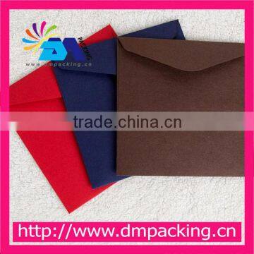 creative colorful design 16.5X16.5cm square paper envelope