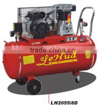 2HP 50L 170L/min Belt Driven Italy type air compressor with oil water separator