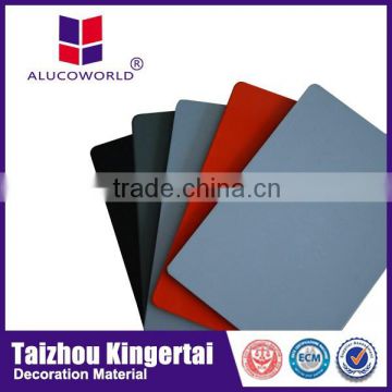 Alucoworld pvdf coated interior and exterior aluminium wall cladding with recycling construction material