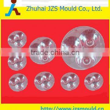 injection mold manufacture custom made three bit optical lens cup