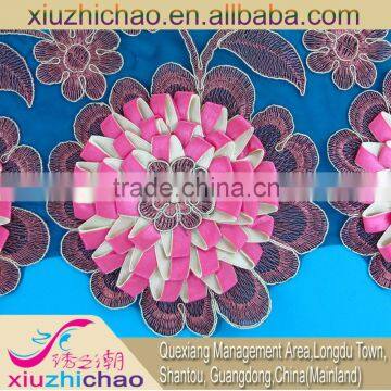 X0664-C(1) Handmade Embroidery Borders for Saree Lace Trim Garment Accessories photo-3