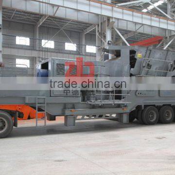 ZD1349E912 Wheel Mobile Crushing Station