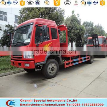 Top selling china factory 15 ton flat transport truck