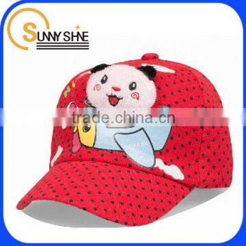 Sunny Shine custom wholesale baseball cap red girl hat