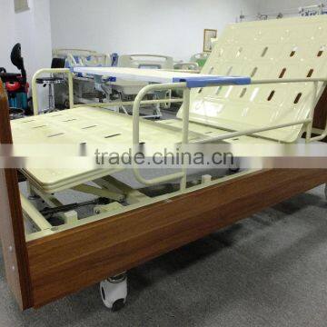 Home nursing bed/medical bed wooden manual bed