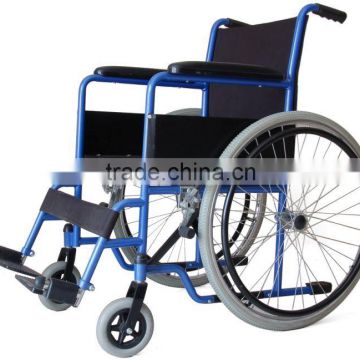 wheelchair wheel price Lightweight steel folding manual wheelchair