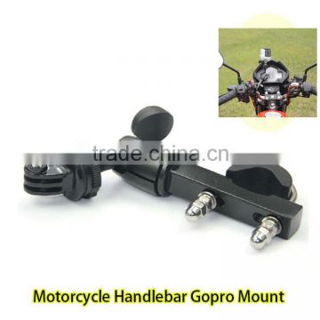 Original aluminum-alloy 360 degree rotation Motorcycle Camera Mount Stand Holder for SJ4000 sport dv camera