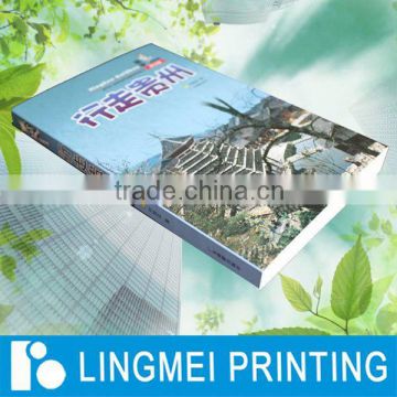 Color hardcover book printing with die-cut cover