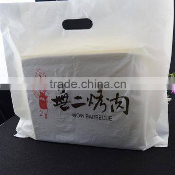 Custom Printed Side Gusseted Poly Bag / HDPE side gusseted bag