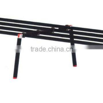 Good quality luxury long table steel leg