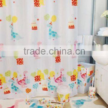 Coordinate bathroom set/ bath set/bath rug & shower curtain set