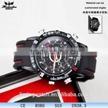 YJ-398 High tech built-in 4GB hidden security SPY camera watch price