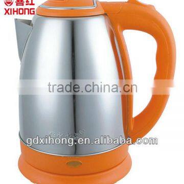 High quality stainless steel housing fast boiling electric kettle