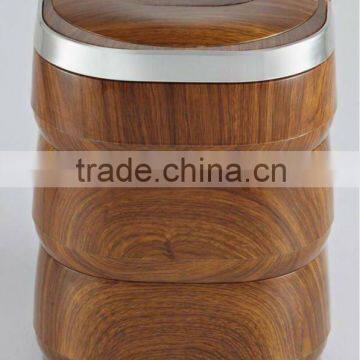 excellent design ABS food warmer with wooden filmed