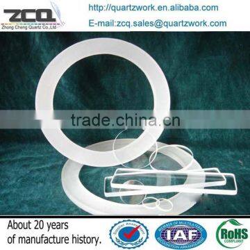 High Quality Quartz Parts Clear Quartz Ring Sio2 Ring photo-2