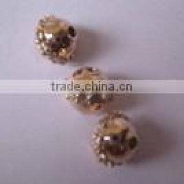 6.5mm centre line studded beads