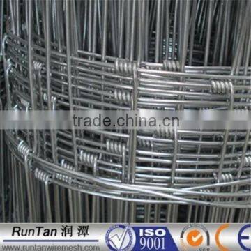 ISO9001 anping hot dipped galvanized 1.5m,1.8m,2m hinge joint field fence high tensile woven cattle fence factory