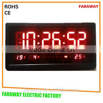 led digital clock for underground parking