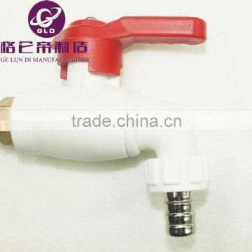 2015 GLD factory new 360 degree rotation PP material bibcock or plastic water tap new style hot sale for kitchen bathroom