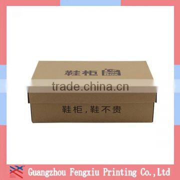 Custom Logo Printed Corrugated Cardboard Shoe Packaging Boxes photo-6