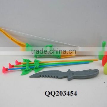 Plastic children bow & arrow toy