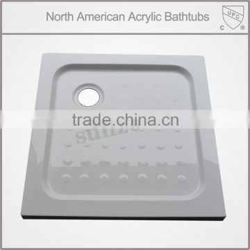 cUPC certified acrylic shower tray,shower enclosure tray,trays