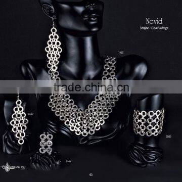 Top quality fashion turkish style silver plated ring Nevid 3562