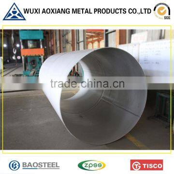 China high quality 400 grit polished welded stainless steel tube ss304 316L 201