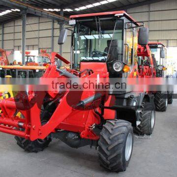 WOLF loader 1.0 Ton mini wheel loader mini front end loader