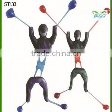 Factory Wholesale Sticky Man sticky on the wall toys