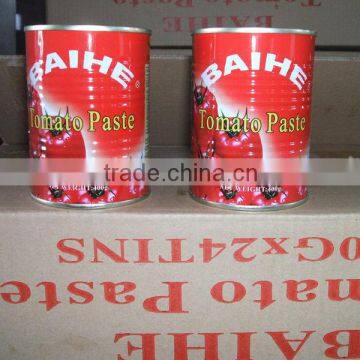 Green Food Canned Tomato Paste/Tomato Paste in Can 400gram