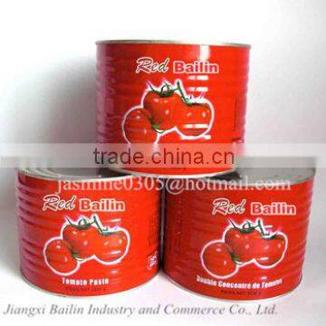 Best quality and high concetrated canned tomato paste 70g-3kg