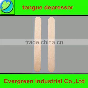 disposable wooden cervical applicator /tongue depressor